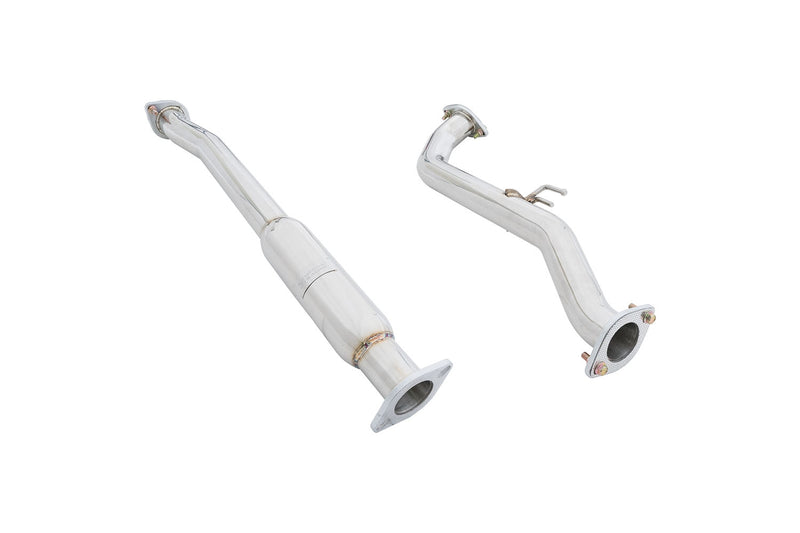 Megan Racing Hyundai Genesis Coupe 2009-2016 2.0L Turbo - Blue Titanium Tips - Turbo Type - MIDPIPE-HG0920T + MR-ABE-HG09