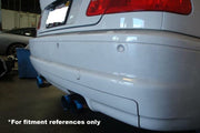 Megan Racing BMW E46 M3 2001-2006 - Supremo Exhaust Burnt Roll Tips - MR-ABE-BE46M3OE-VO