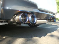 Megan Racing BMW E82 1M 11-12 - Supremo Exhaust System - Burnt Rolled Tips - MR-ABE-BE821M-VO+M
