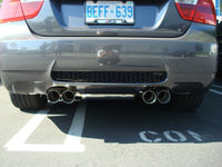 Megan Racing Supremo Exhaust System for BMW E90 M3 Sedan 08-11- Blue Titanium Tips - MR-ABE-BE90M34D-BT
