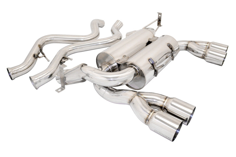 Megan Racing Supremo Exhaust System for BMW E92 M3 08-13 - Stainless Rolled Tips - MR-ABE-BE92M3