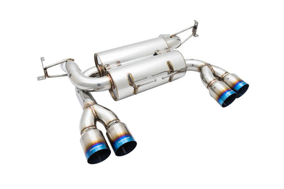 BMW E92 M3 08-13 - Supremo Exhaust System - Blue Titanium Tips - MR-ABE-BE92M3-BT
