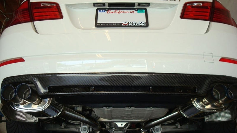 Megan Racing BMW F10 2011+ (535i w/ M-Sport Bumper) Supremo Exhaust System - Burnt Rolled Tips - MR-ABE-BF10V2-VO-RR+RL