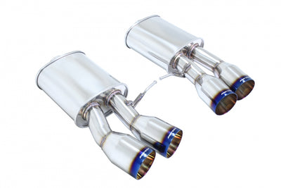 Supremo Exhaust System for BMW F06 M6 Gran Coupe 14-19 / F13 M6 Coupe 13-19 - Burnt Rolled Tips - MR-ABE-BF13M6-VO