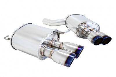 Supremo Exhaust System for BMW F12/F13 650i 2012+ - Burnt Rolled Tips - MR-ABE-BF13V2-VO-RR+RL