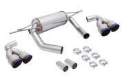 Megan Racing BMW M3 (F80) 15-19 / M4 (F82) 15-19 - Supremo Exhaust System - Burnt Rolled Tips - MR-ABE-BF82-VO