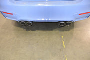 Megan Racing BMW M3 (F80) 15-19 / M4 (F82) 15-19 - Supremo Exhaust System - Burnt Rolled Tips - MR-ABE-BF82-VO