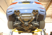 Megan Racing BMW M3 (F80) 15-19 / M4 (F82) 15-19 - Supremo Exhaust System - Black Chrome Tips - MR-ABE-BF82-BC