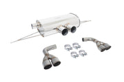 Megan Racing BMW X5M (F85) 2015+ / X6M (F16) 2014+ (Excludes Regular X5/X6) Supremo Exhaust - Raw Metal Tips - MR-ABE-BX5M15-