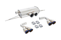 Megan Racing Supremo Exhaust System for BMW X5M (F85) 2015+ / X6M (F16) 2014+ (Excludes Regular X5/X6) - Burnt Rolled Tips - 