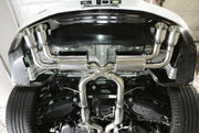 Megan Racing Chevrolet Camaro SS 2016-2023 Exhaust System (Burnt Roll Quad Tip) - MR-ABE-CCA16-V2-VO