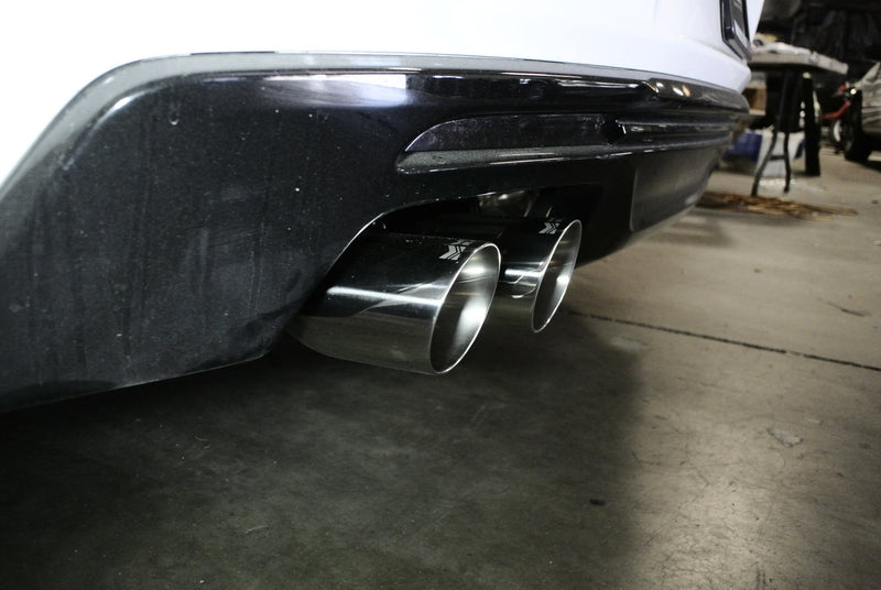 Megan Racing Chevrolet Camaro SS 2016-2023 Exhaust System (Stainless Quad Tip) - MR-ABE-CCA16-V2