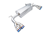 Megan Racing Hyundai Genesis Coupe 2009-2012 (2.0 Turbo/V6) - Blue Titanium Tips - Axle Back - MR-ABE-HG09-BT