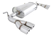 Megan Racing Hyundai Genesis Coupe 2009-2012 (2.0 Turbo/V6) - Stainless Rolled Tips - MR-ABE-HG09-SRT