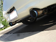 Megan Racing Infiniti G37 Coupe 08-13 - Blue Titanium Tips - Axle Back - MR-ABE-IG372D
