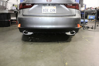 Megan Racing Lexus IS250 2014+ (2.6 V6) Exhaust System (Burnt Roll Tip) - MR-ABE-LI14-VO