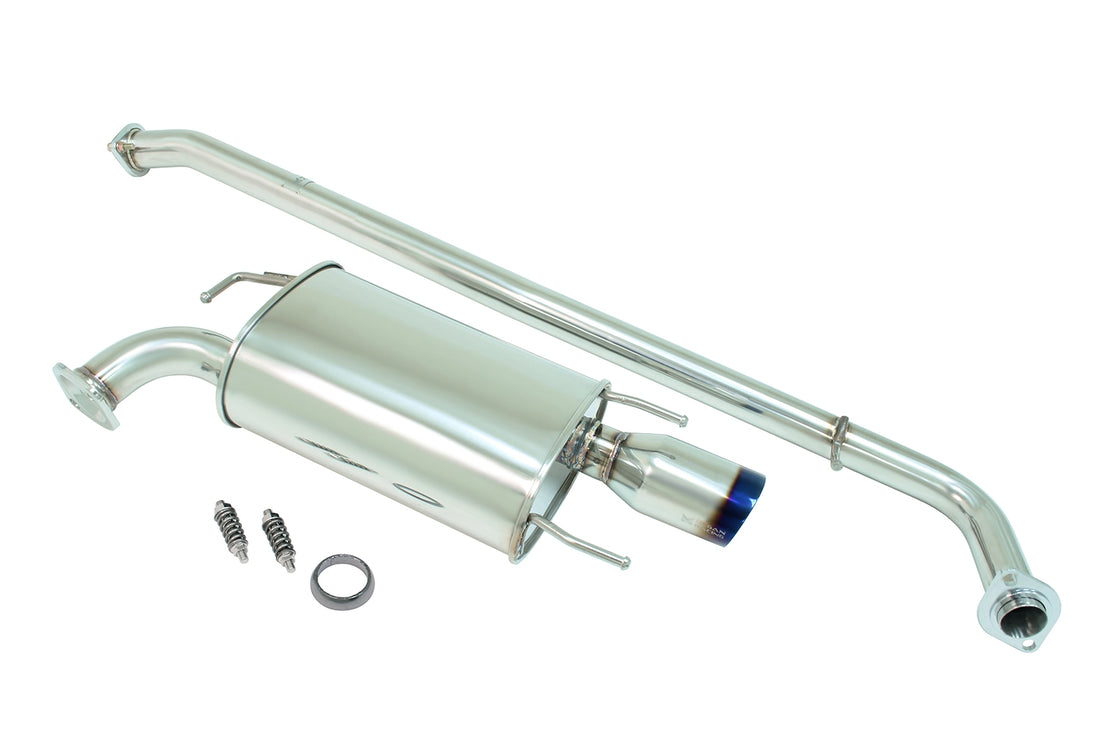 Megan Racing Toyota Camry 2012-2014 2.5L 4CYL (Does not fit SE) - OERS Burnt Rolled Tip - MR-ABE-TCA12L4-VO+M