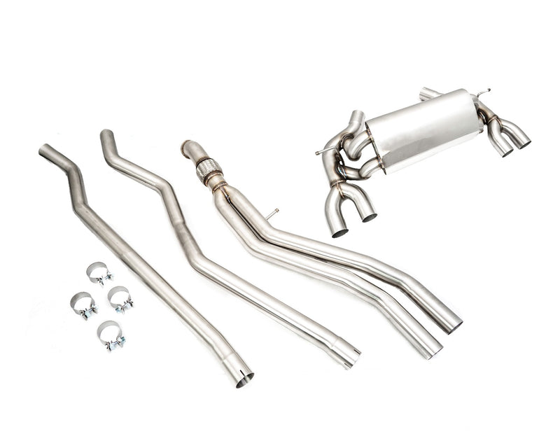 Megan Racing BMW M2 16-19 (N55 Only) Supremo Cat-Back Exhaust System - LWT-CBS-BF87-V2-R+M