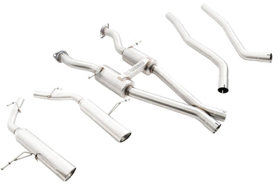 Dodge Durango 2021+ Dual Exhaust System (Excludes SXT/SRT Hellcat) - LWT-CBS-DDU14V6