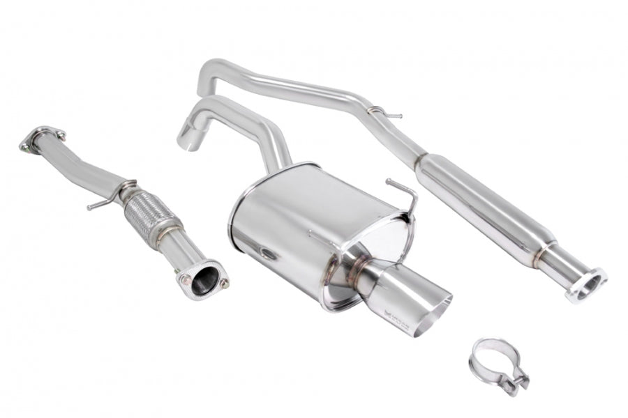Megan Racing Fiat 500 2012+ - Stainless Rolled Tips (Excludes Abarth and Turbo Models) - OE-RS - MR-CBS-F511-SRT