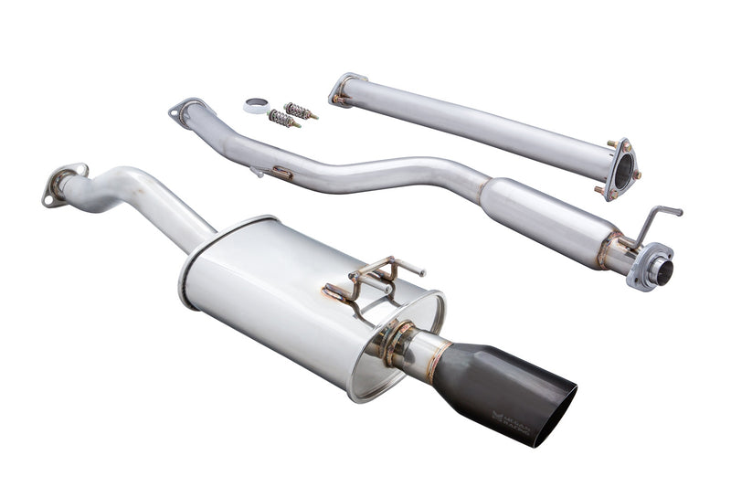 Megan Racing Honda Civic Si 12-15 (Sedan Only) - Black Chrome Tips - OE-RS - MR-CBS-HC124DSI-BC+M