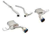 Megan Racing Honda Civic 16-21 1.5 Turbo 5-Door Hatchback (Sport Trim Only) Cat-Back Exhaust System Burnt-Roll Tip - MR-CBS-H