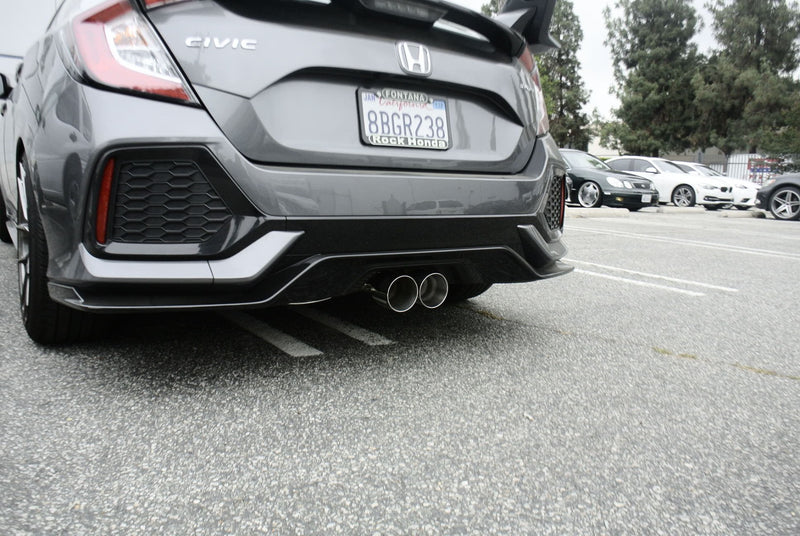 Megan Racing Honda Civic 16-21 1.5 Turbo 5-Door Hatchback (Sport Trim Only) Cat-Back Exhaust System Stainless Tip - MR-CBS-HC