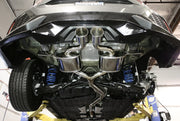 Megan Racing Honda Civic 16-21 1.5 Turbo 5-Door Hatchback (Sport Trim Only) Cat-Back Exhaust System Burnt-Roll Tip - MR-CBS-H