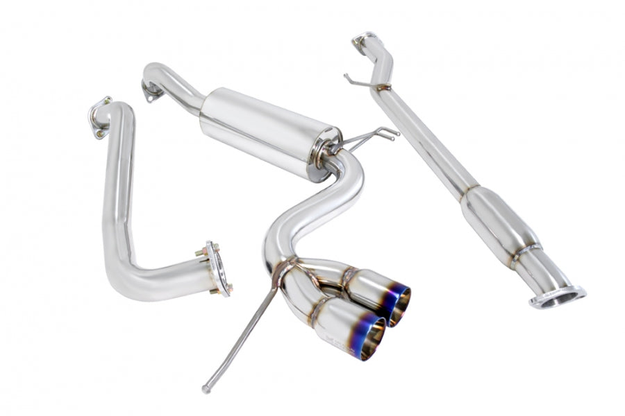 Megan Racing Hyundai Veloster 2012-2018 Type 2 Exhaust - Burnt Rolled Tips - MR-CBS-HYV11-VO