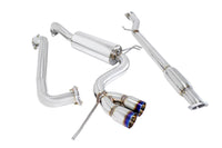 Megan Racing Hyundai Veloster 2012-2018 Type 2 Exhaust - Burnt Rolled Tips - MR-CBS-HYV11-VO