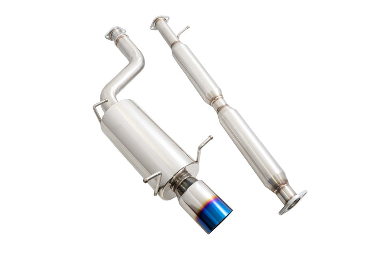 Megan Racing Infiniti G35 03-06 Sedan DS-Type Exhaust System Burnt Tip (Sedan Only) - MR-CBS-IG024D-BT