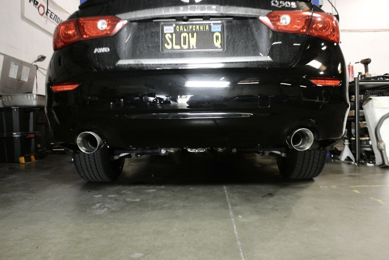 Megan Racing Infiniti Q50 2016+ (3.0 Twin Turbo) AWD/RWD (EXC NON-TURBO) Exhaust System - MR-CBS-IQ14X-R + MR-CBS-IQ14X-M