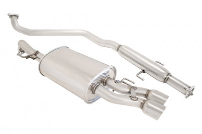 Kia Forte Koup 10-13 - Stainless Steel Tips - OE-RS - MR-CBS-KFT10-SS-R+M