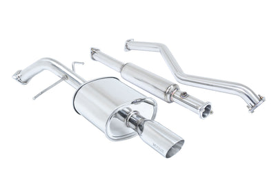 Mitsubishi Lancer 02-06 - Stainless Rolled Tips - MR-CBS-ML02