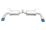 Megan Racing Mazda RX-8 09-13 Exhaust System (Burnt Tips) - MR-CBS-MRX80925-BT