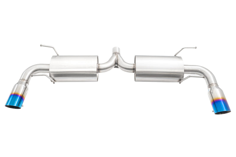 Megan Racing Mazda RX-8 09-13 Exhaust System (Burnt Tips) - MR-CBS-MRX80925-BT