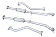 Megan Racing Nissan 370Z 2009+ - Stainless Rolled Tips - Drift Spec - MR-CBS-N7Z09-DS-R+M