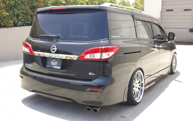 Megan Racing Nissan Quest 2011+ - Burnt Rolled Tips - Type 2 - MR-CBS-NQ12-VO