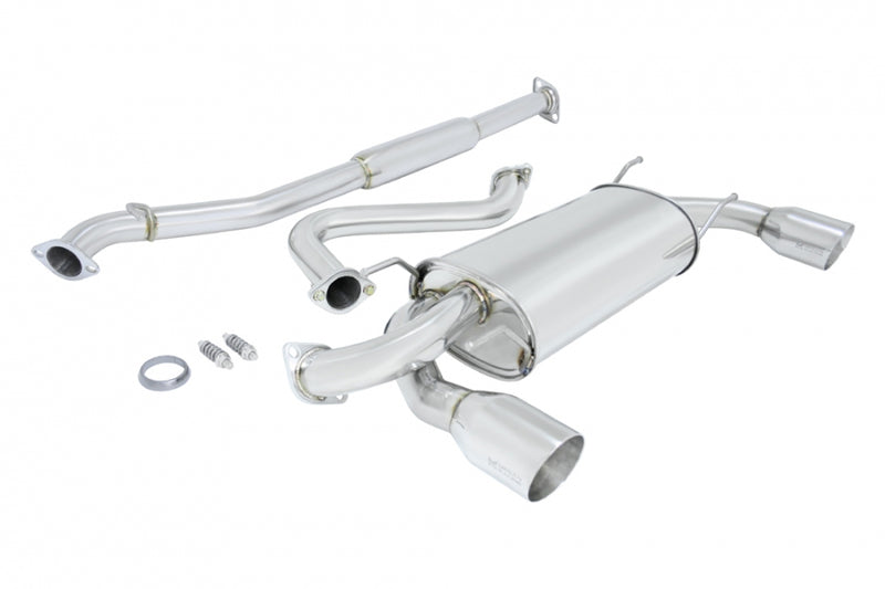 Megan Racing Scion FR-S 13-17 / Subaru BRZ 13-17 / Toyota 86 17-21 -  Stainless Steel Tip - OE-RS - MR-CBS-SFR12-SRT-R+M