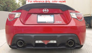 Megan Racing Scion FR-S 13-17 / Subaru BRZ 13-17 / Toyota 86 17-21 -  Stainless Steel Tip - OE-RS - MR-CBS-SFR12-SRT-R+M