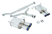Megan Racing Subaru WRX 2011-2014 Sedan - Burnt Rolled Tips - OE-RS - MR-CBS-SI114D-VO-R + MR-CBS-SI114D-M