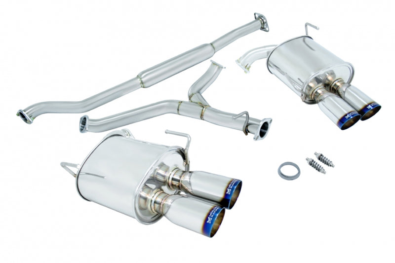 Megan Racing Subaru WRX 2011-2014 Sedan - Burnt Rolled Tips - OE-RS - MR-CBS-SI114D-VO-R + MR-CBS-SI114D-M