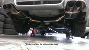 Megan Racing Subaru WRX 2011-2014 Sedan - Burnt Rolled Tips - OE-RS - MR-CBS-SI114D-VO-R + MR-CBS-SI114D-M