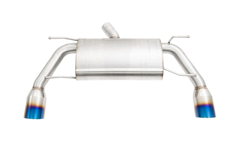 Megan Racing Toyota GR86 2022+ CBS Exhaust System Burnt Tips - MR-CBS-T8622-BT