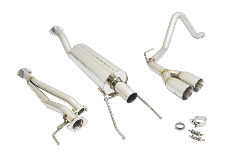 Megan Racing Toyota Tacoma 2016+ Cat-Back Exhaust System (Twin Stainless Tip) - MR-CBS-TTA16-R3