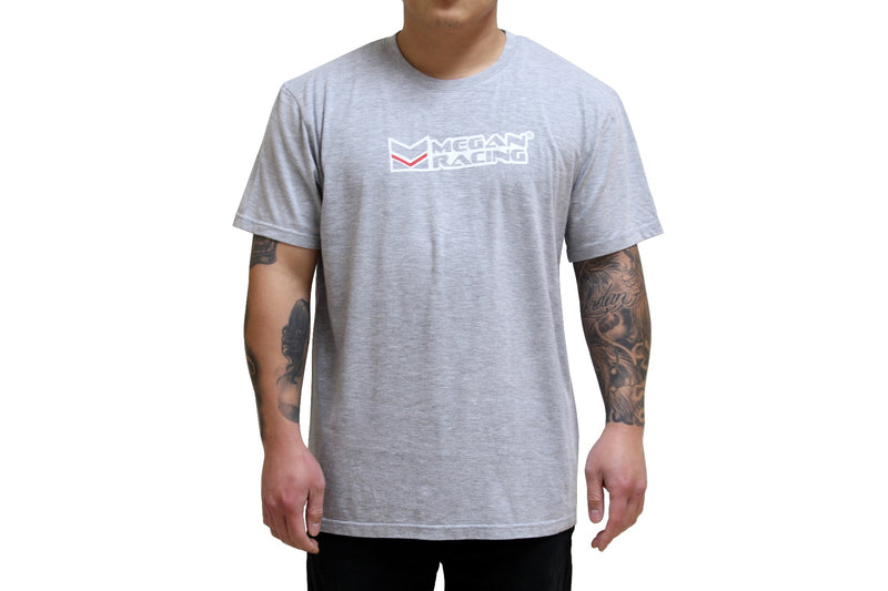 Megan Racing Megan Racing Logo T-Shirt- Grey