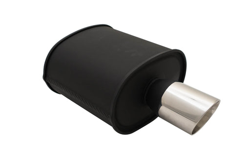 Megan Racing Universal Exhaust M-VO Muffler Black - MR-MU-MVO-B