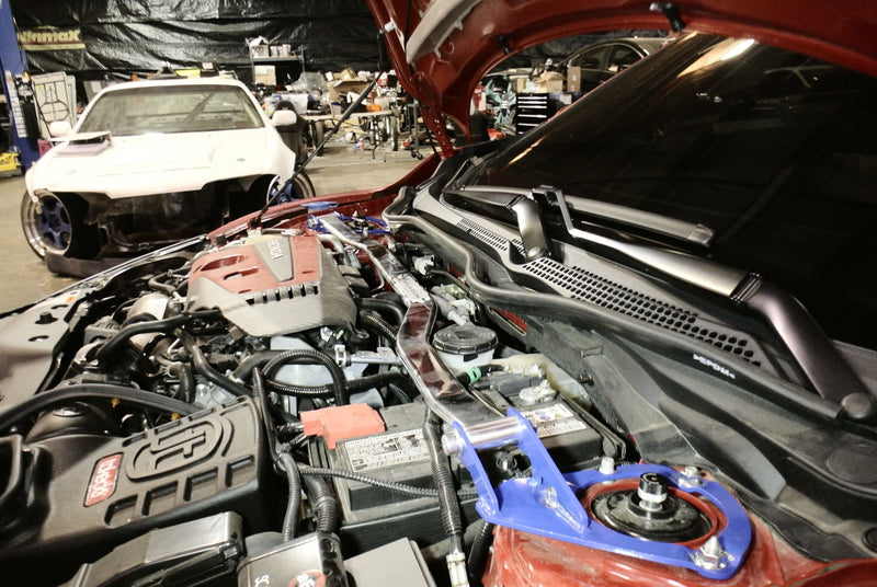 Megan Racing Honda Civic Type-R (FK8) '17-'21 Front Upper Race-Spec Strut Bar - MR-SB-HC17TRFU-1P