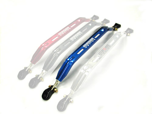Megan Racing Front Lower Bar for Acura Integra 90-00 / Honda Civic 88-00 - Blue - MR-SB-HC88FL-B