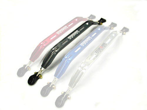 Megan Racing Front Lower Bar for Acura Integra 90-00 / Honda Civic 88-00 - Gunmetal - MR-SB-HC88FL-G